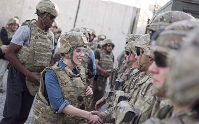 Скарлетт Йоханссон, Scarlett Johansson, американская актриса и певица, 2016, военная база, Афганистан