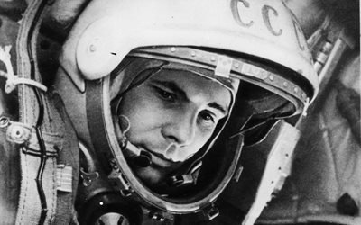космос, человек, Юрий Алексеевич Гагарин, первый, космонавт, на, земле, ссср